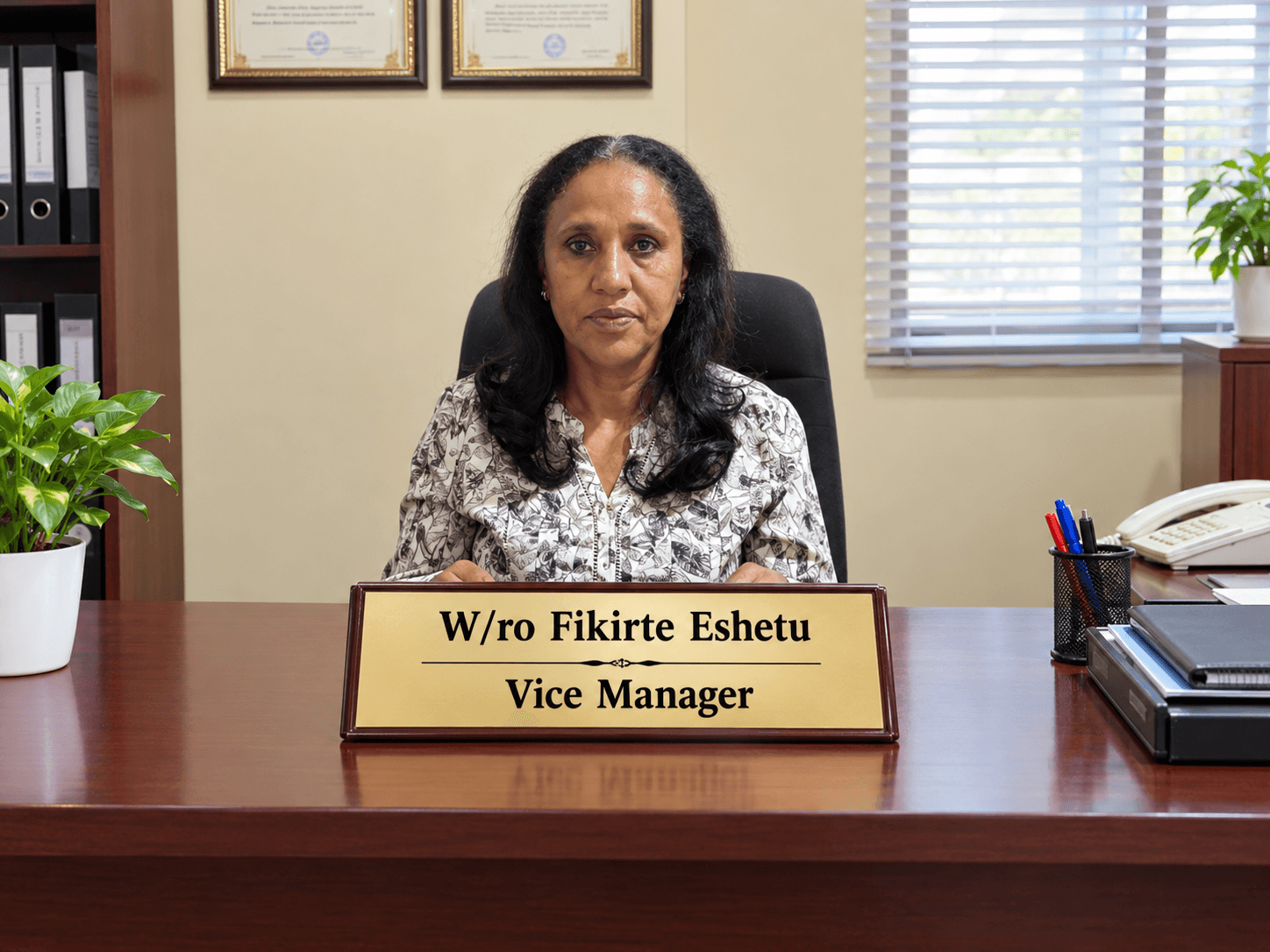 [Vice Manager name] — Vice Manager